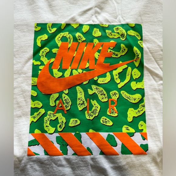 Nike Tee Brandriffs White Short Sleeve T-shirt Men's Size XXL Colorful NWT - Picture 2 of 4